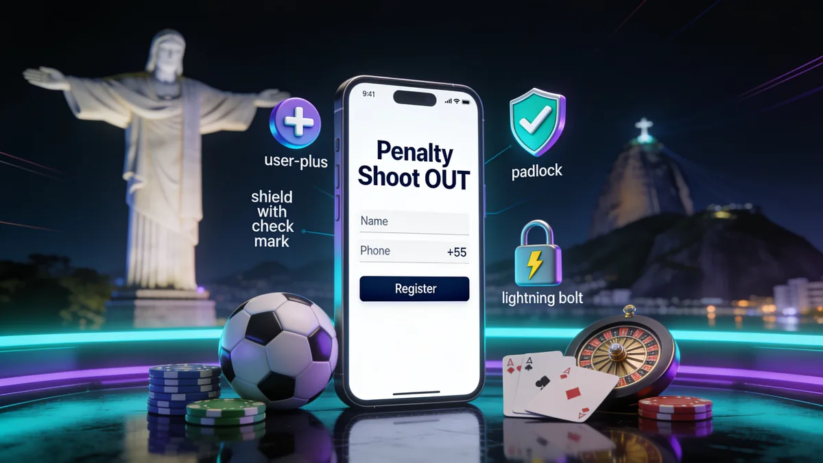 Como funciona o processo de cadastro no Penalty Shoot Out?: guia de penalty shoot out para jogadores no Brasil